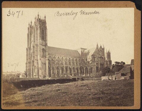 Vintage Photo of Beverley Minster