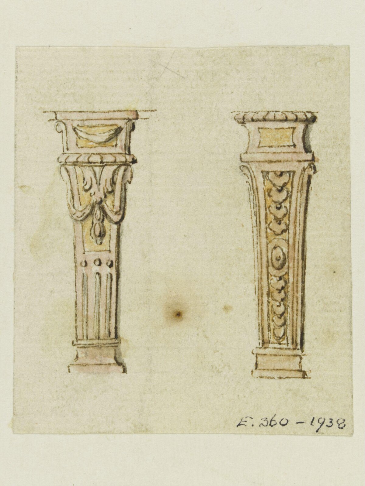 Two Designs for Decorative Columns