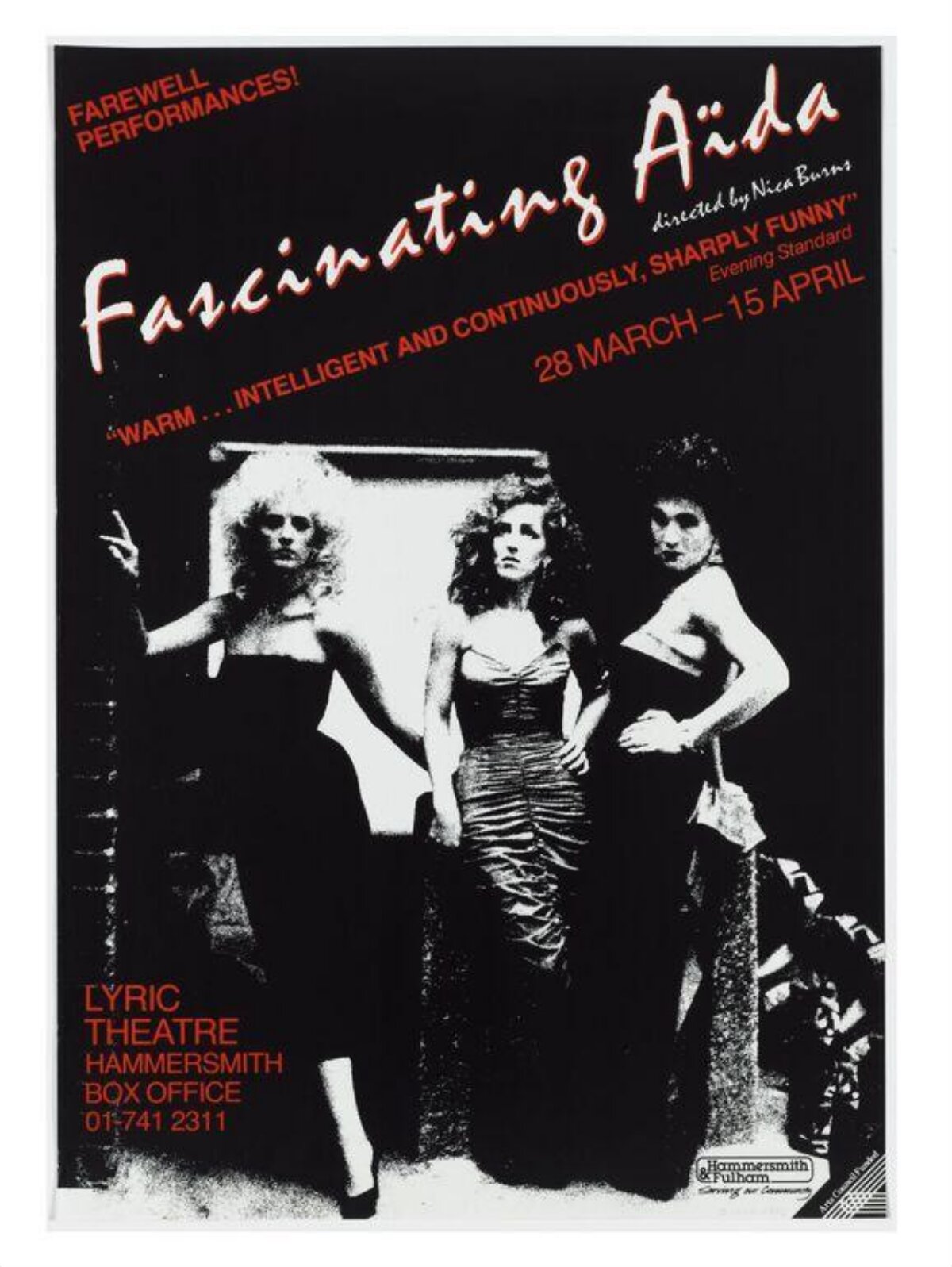 Fascinating Aïda Theatre Poster