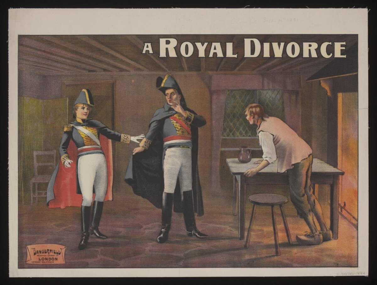 A Royal Divorce Theater Poster