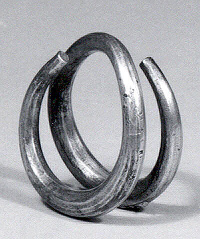 Vintage Split Metal Spring Ring