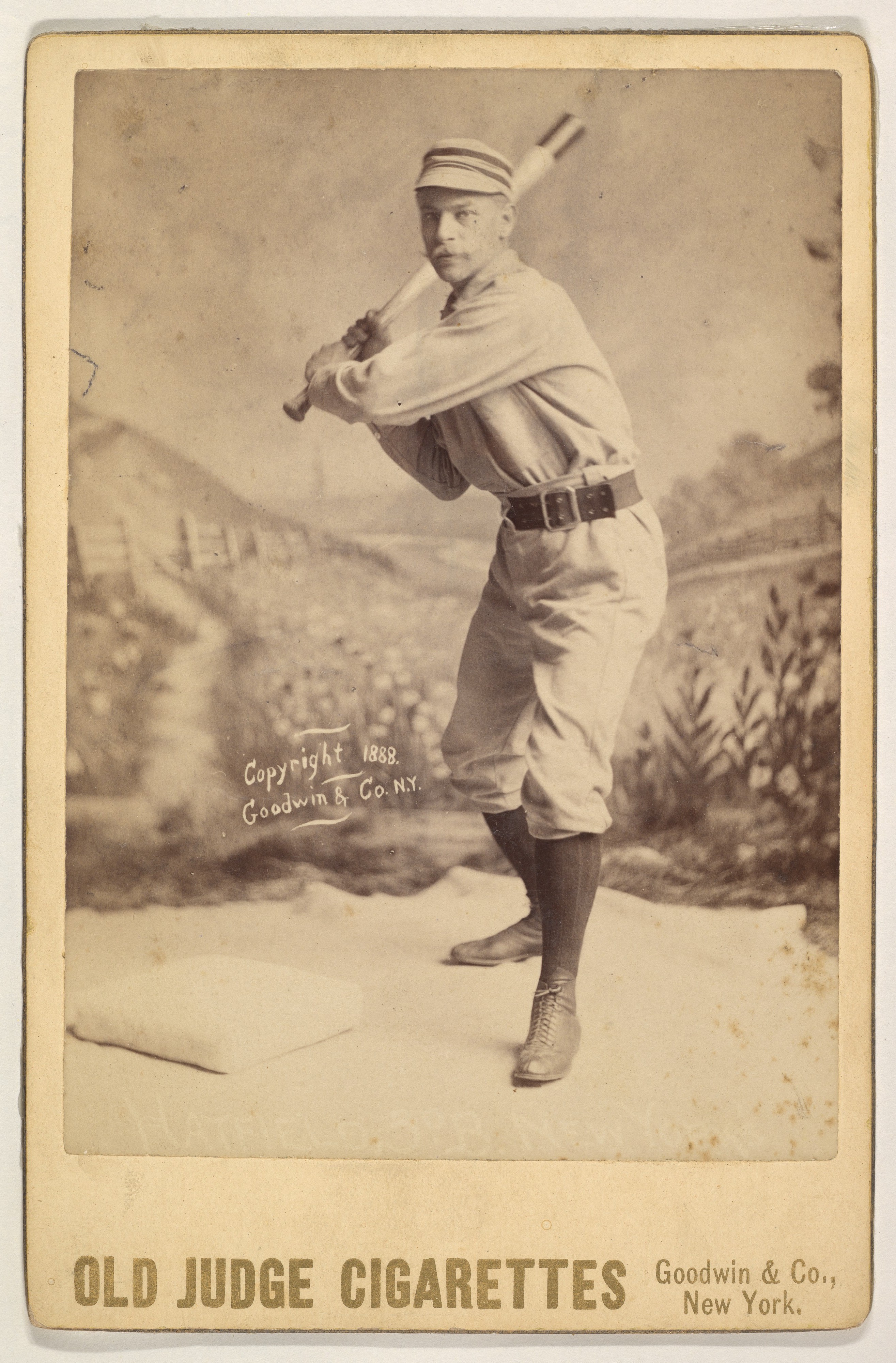 1888 Old Judge Cigarettes Baseball Card