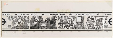 Charing Cross Tube Frieze Design
