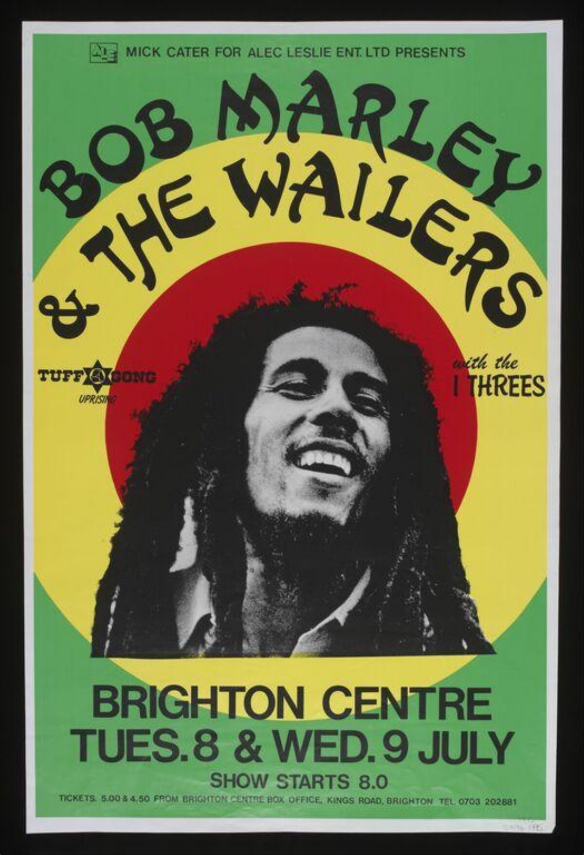 Bob Marley Concert Poster