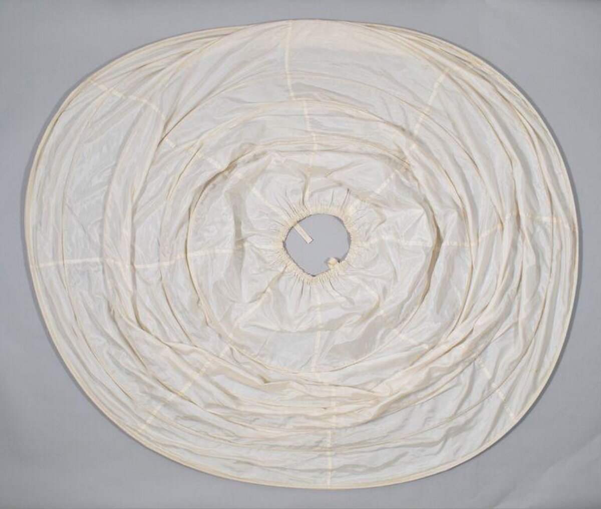 Folded Vintage Silk Parachute