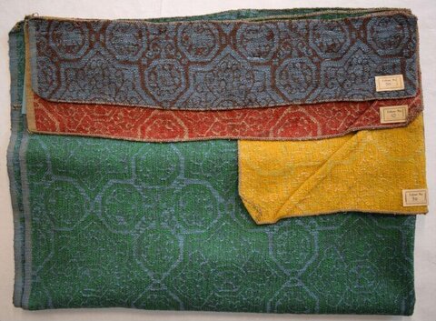 Patterned Fabric Color Sample Swatches