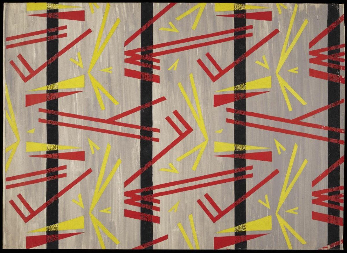 Abstract Geometric Pattern Painting