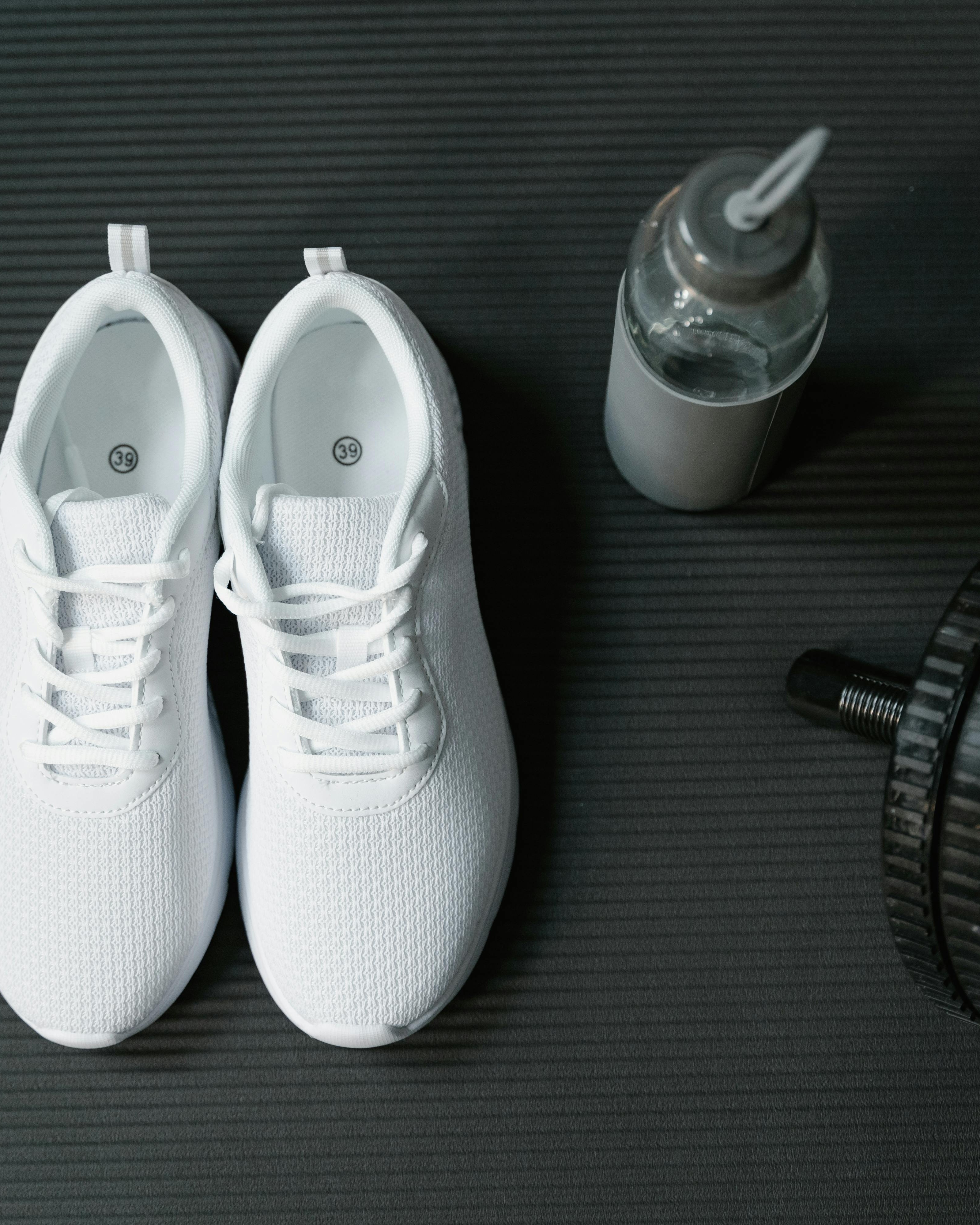 Fitness Gear on Gym Mat