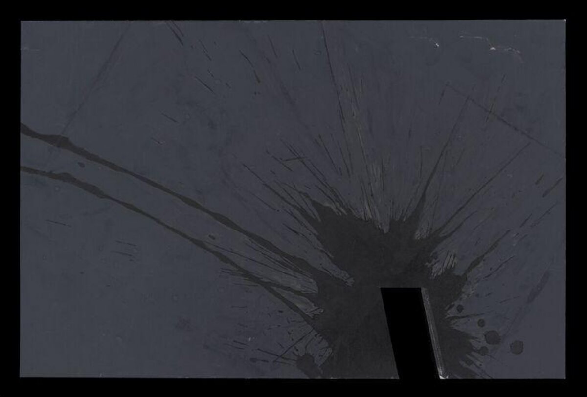 Dark Abstract Ink Burst