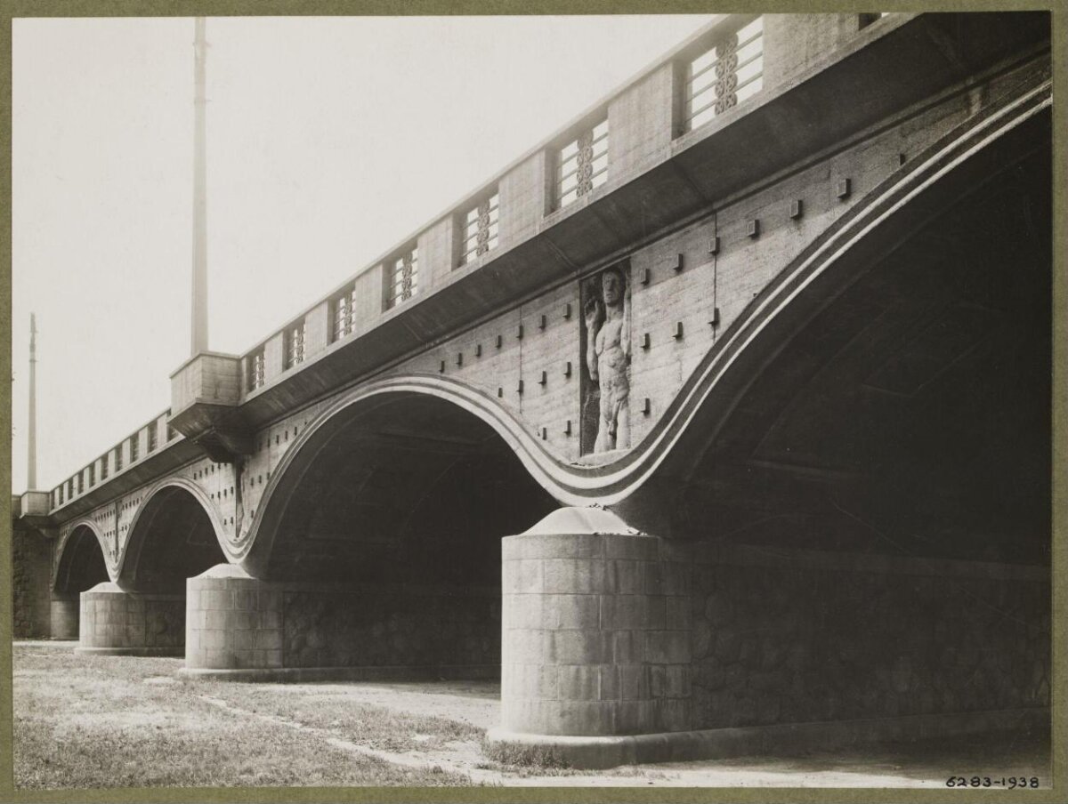 1938 Vintage Arch Bridge Underside