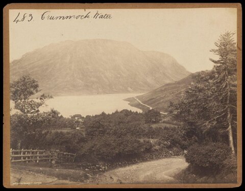 Vintage View of Crummock Water