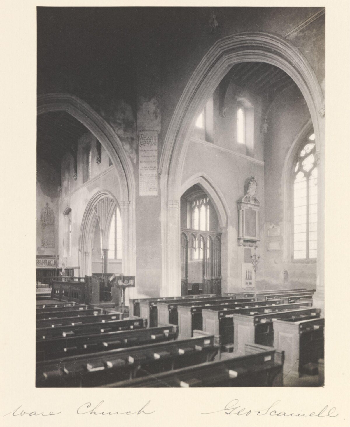 Ware Church Interior View