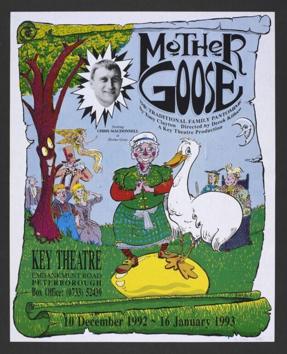 Mother Goose Pantomime Poster