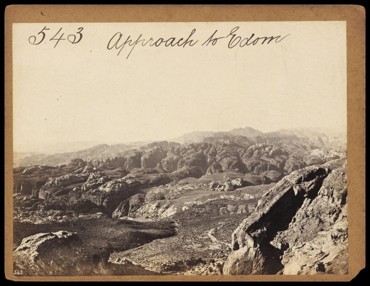Approach to Edom Landscape