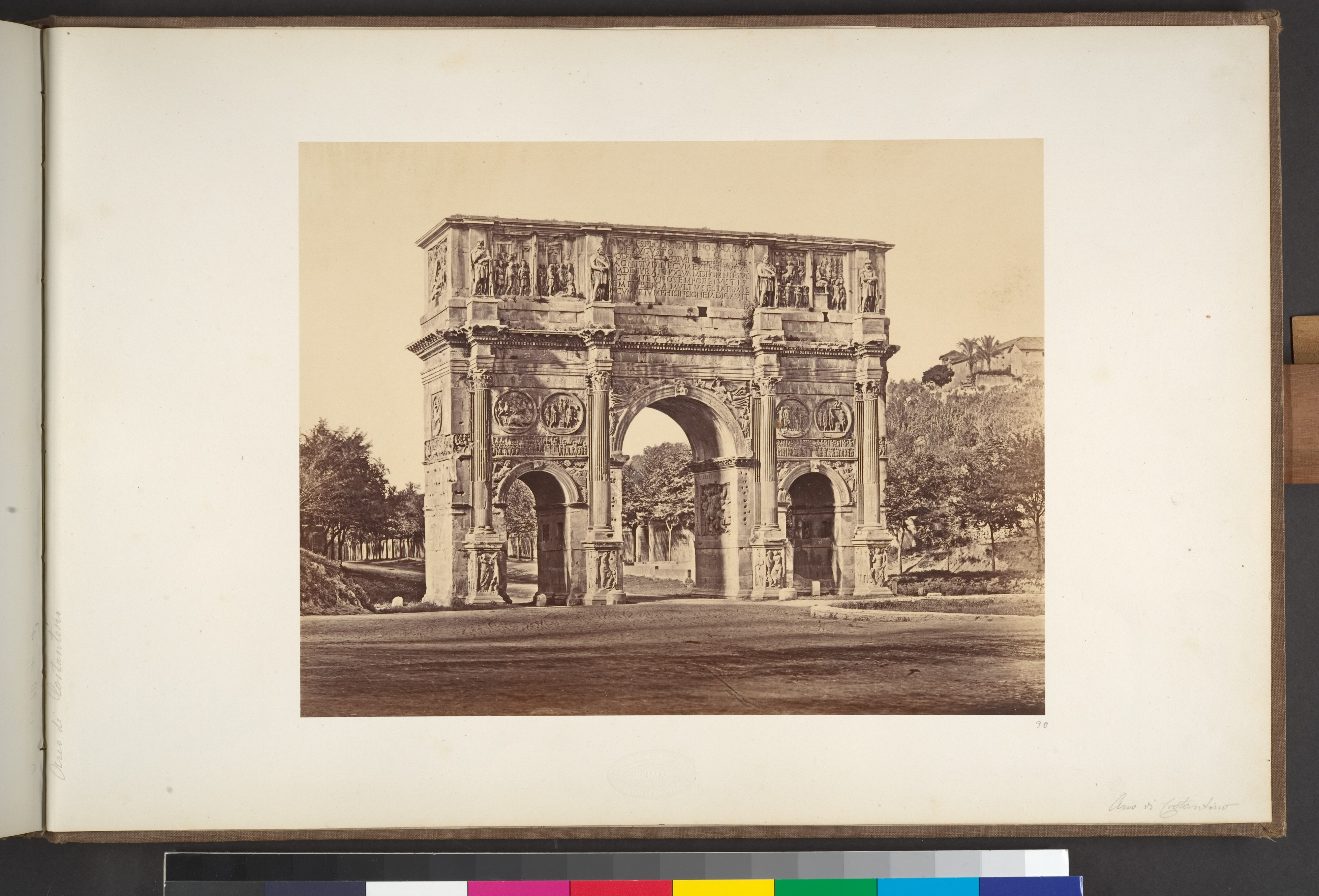 The Arch of Constantine in Rome