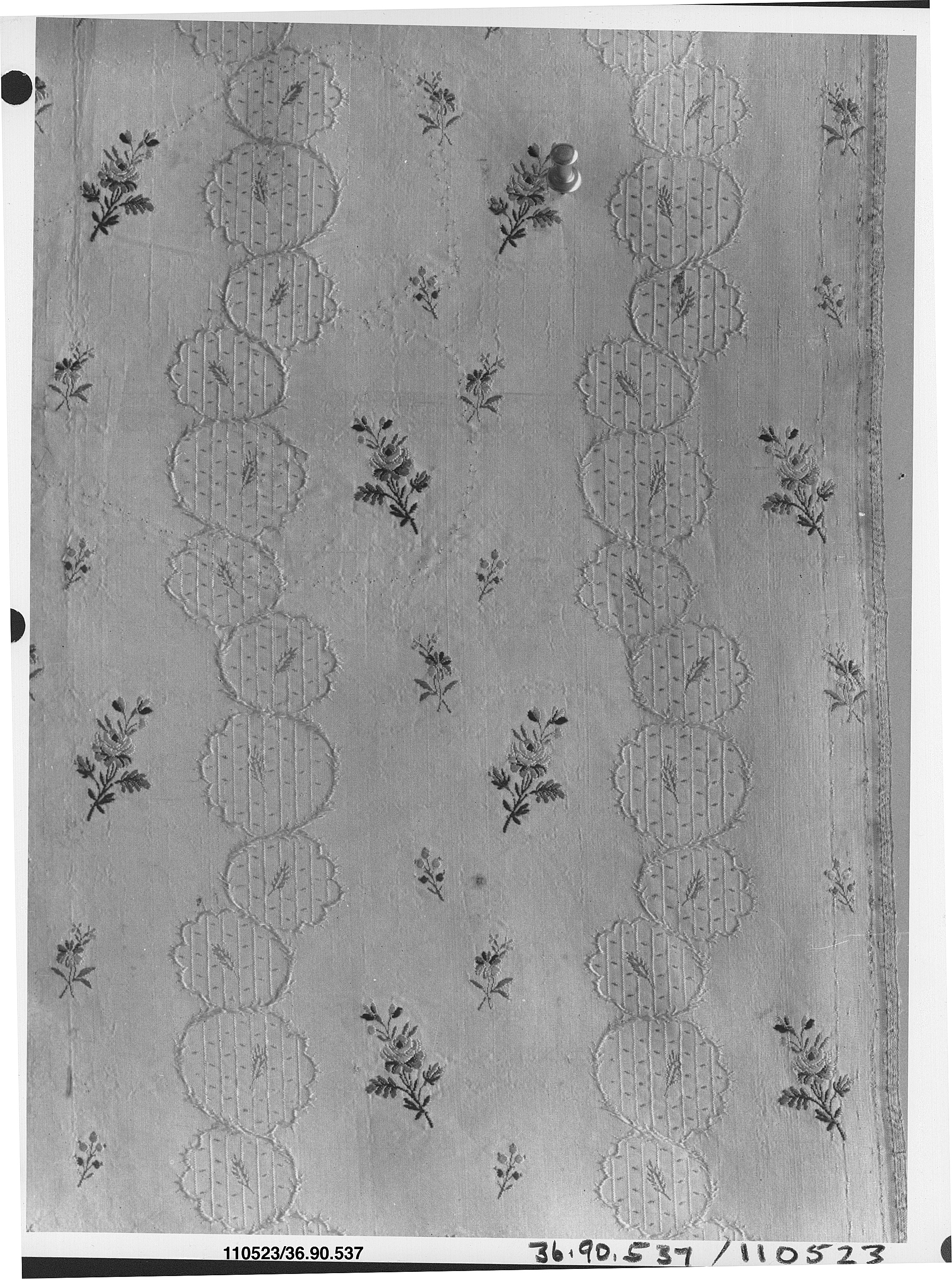 Antique Embroidered Textile Fragment