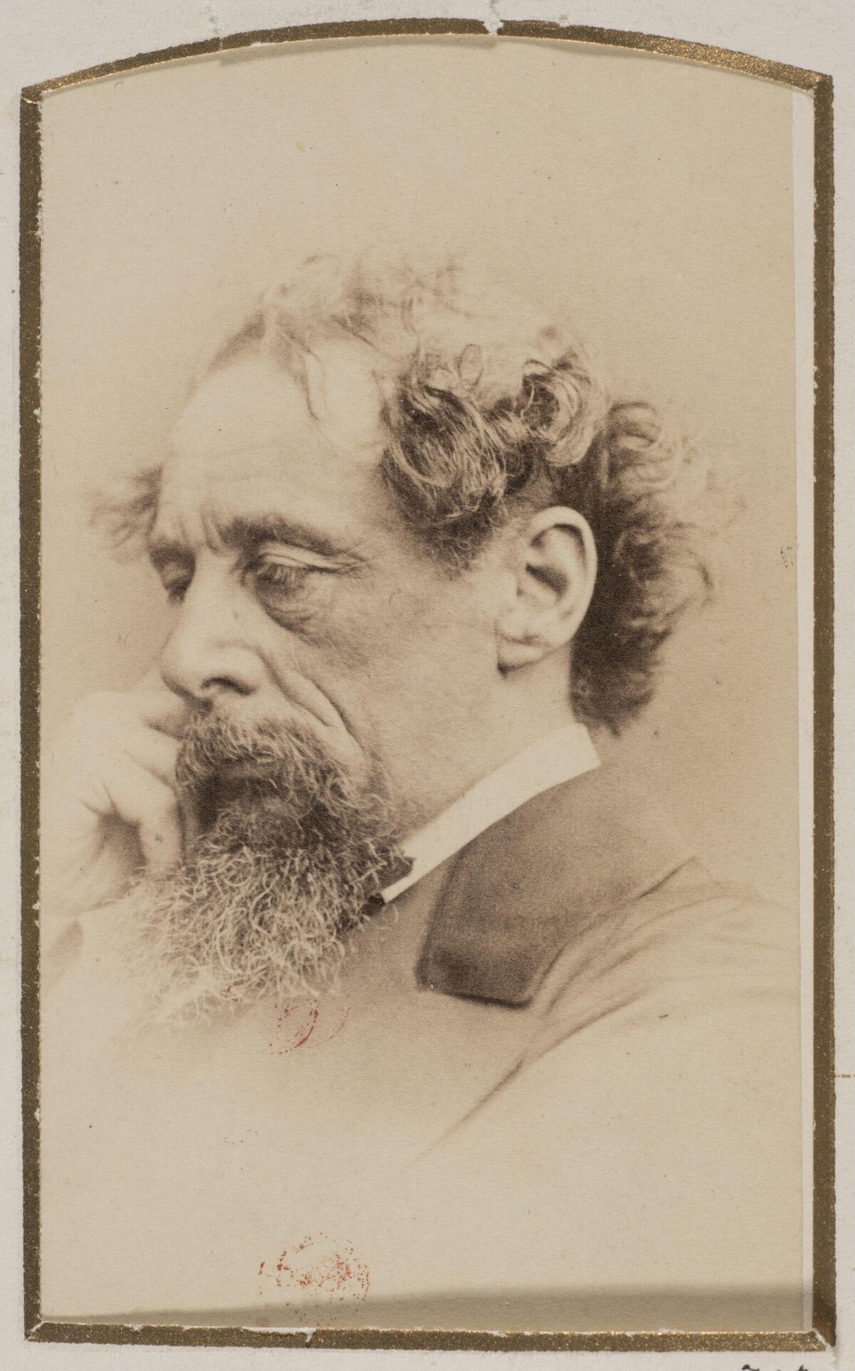 Vintage Portrait of Charles Dickens