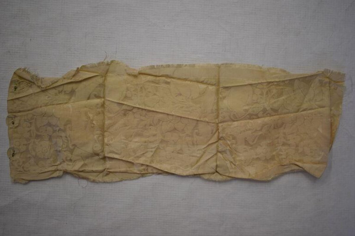 Ancient Patterned Fabric Fragment
