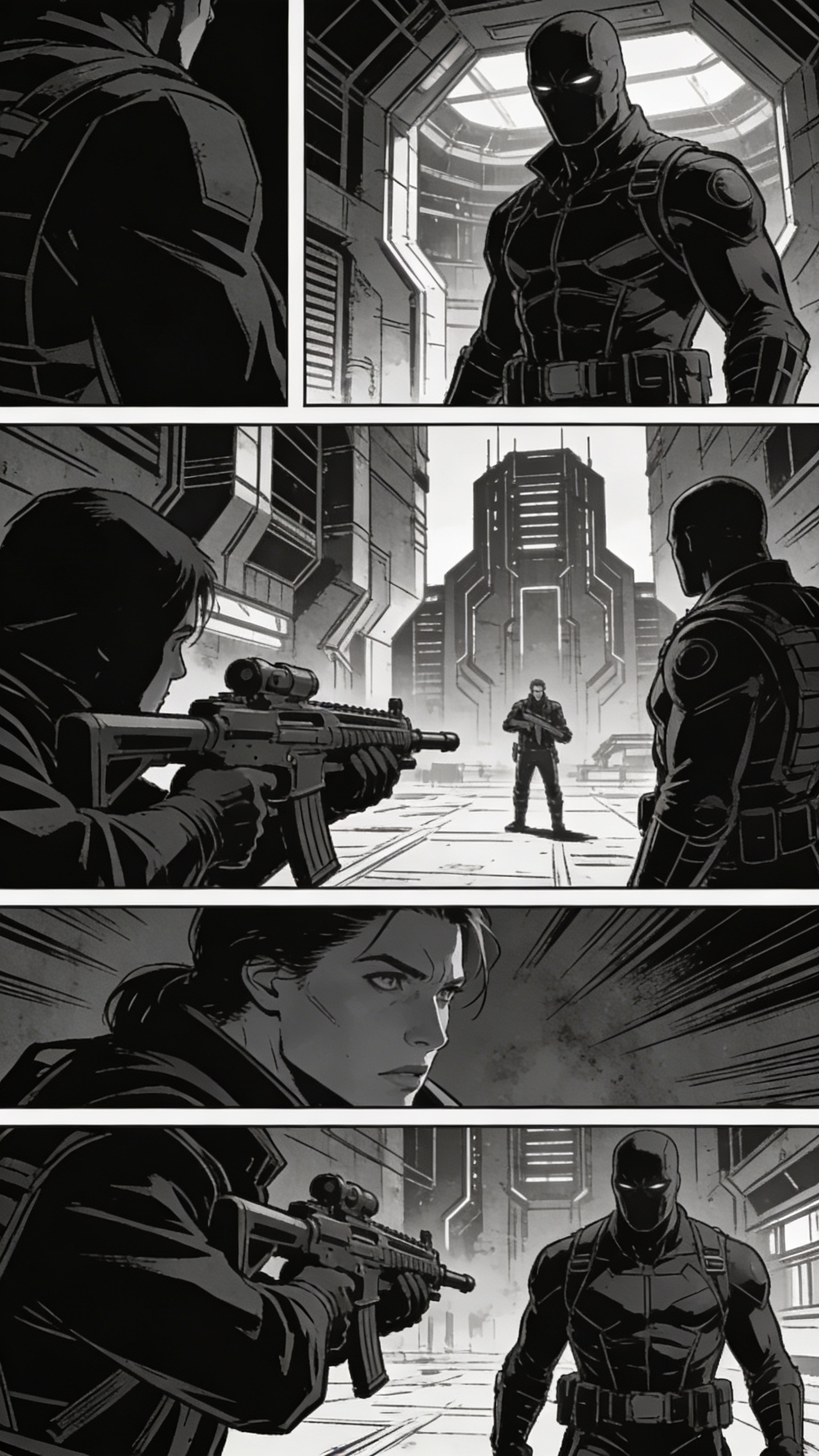 Tactical Standoff Comic Page