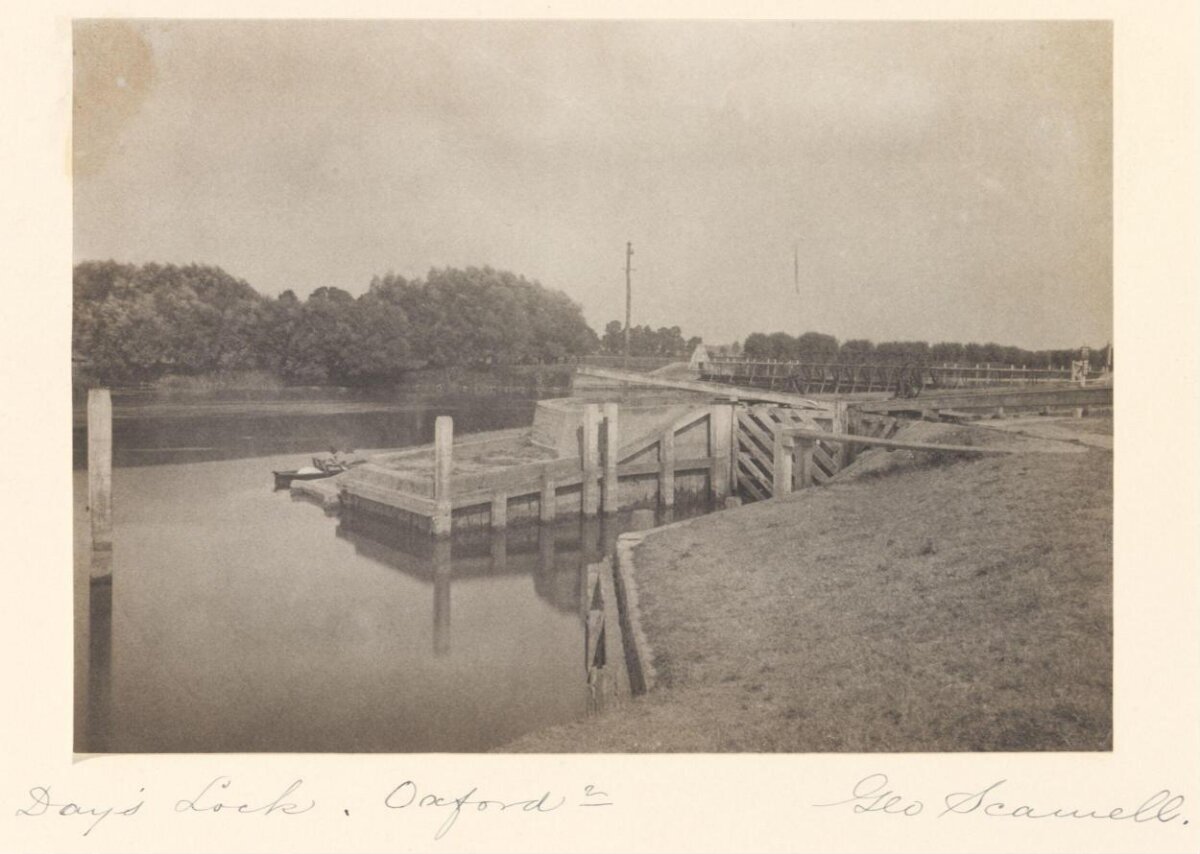 Day's Lock Oxford River Scene