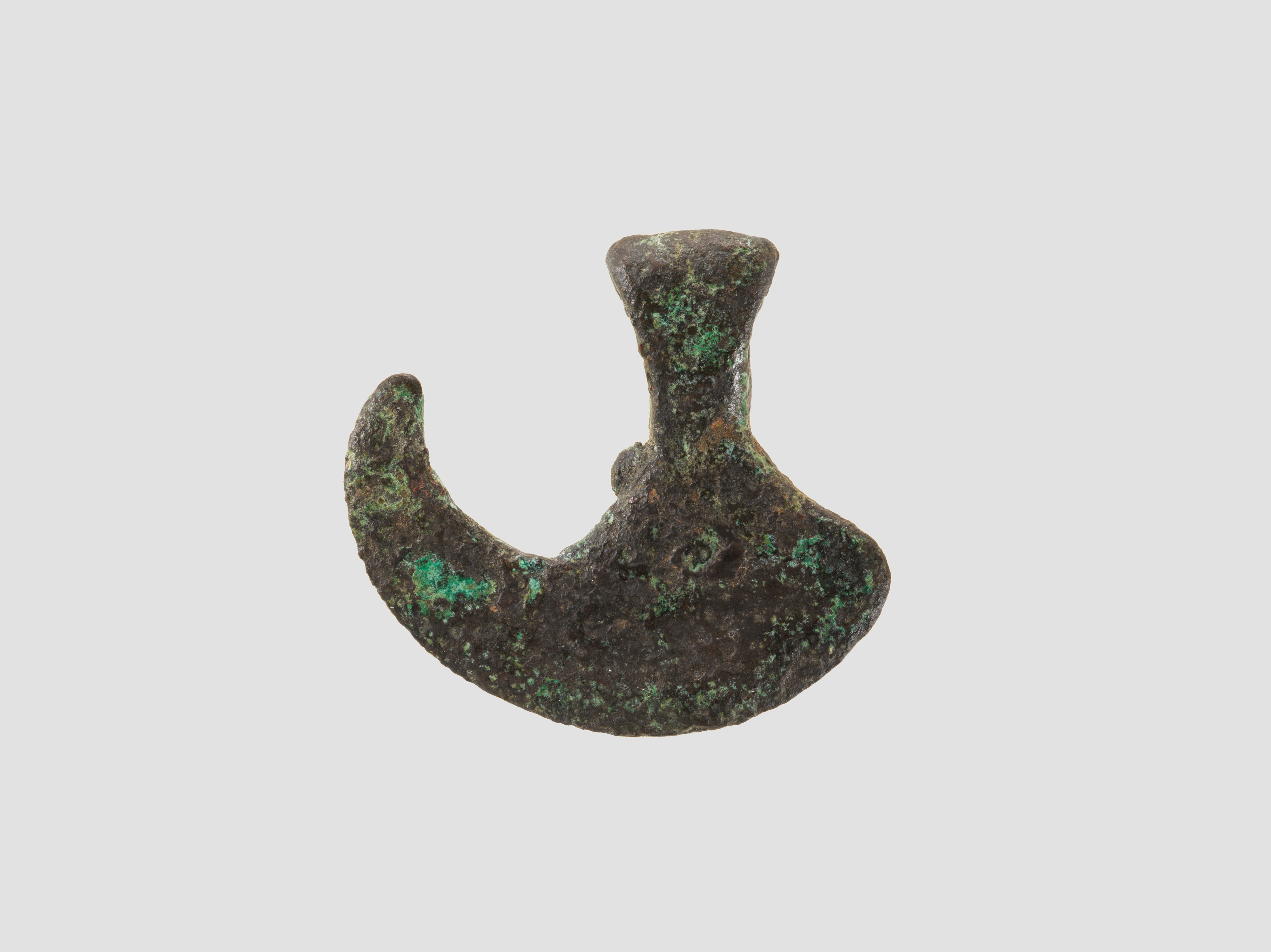 Ancient Bronze Hook Artifact