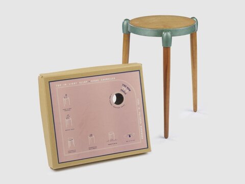 Tripod Side Table with Original Packaging