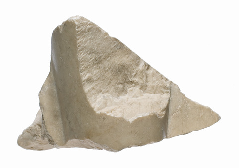 Raw Beige Mineral Rock Sample