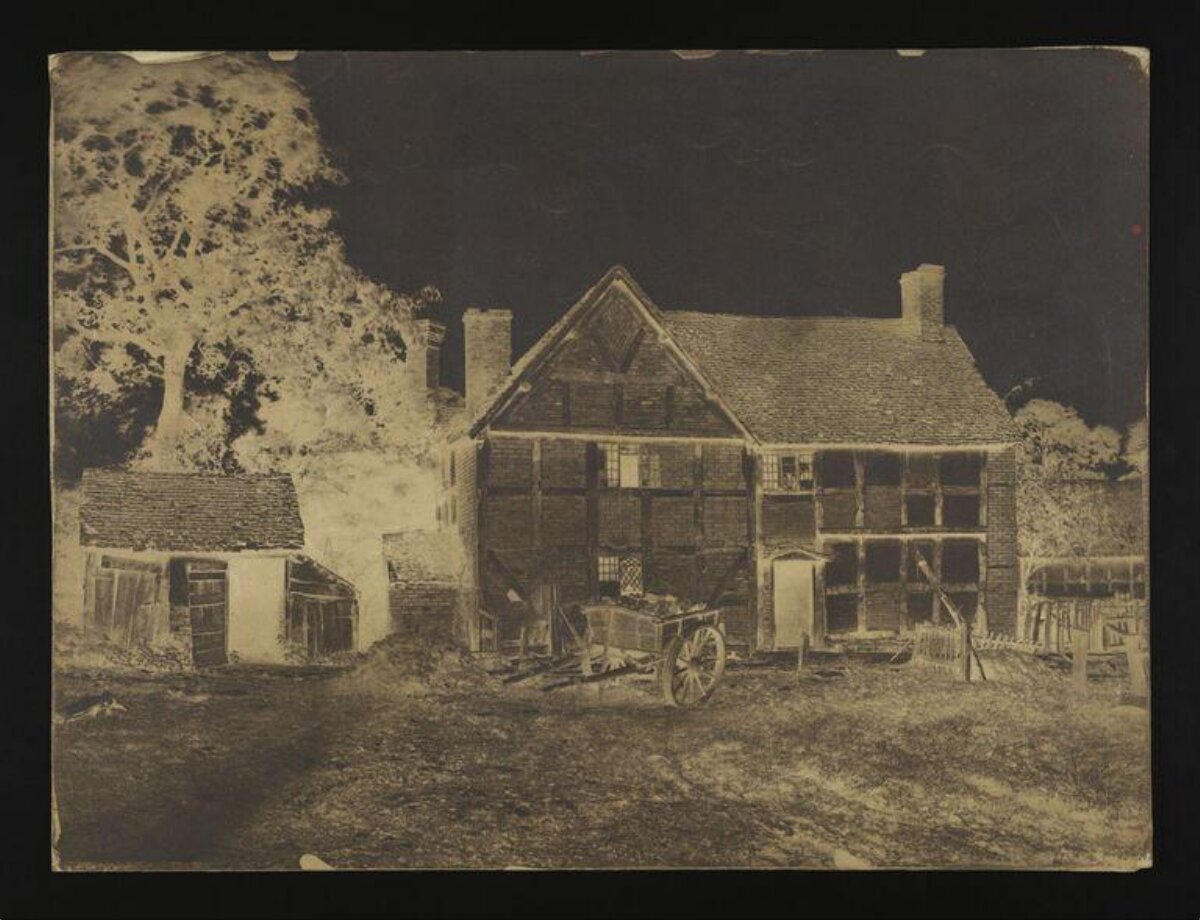 Old Half-Timbered Farmhouse