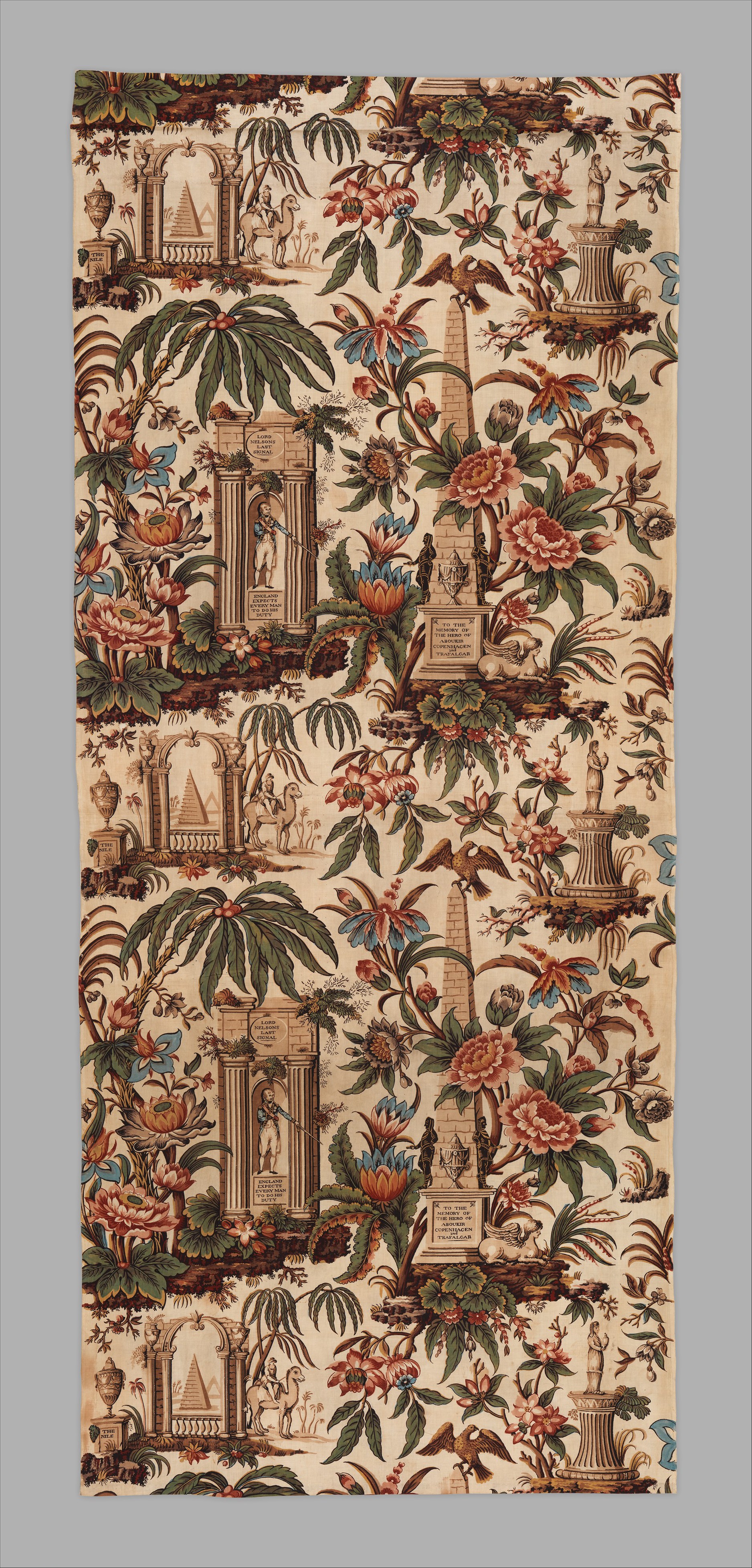 Vintage Printed Decorative Textile