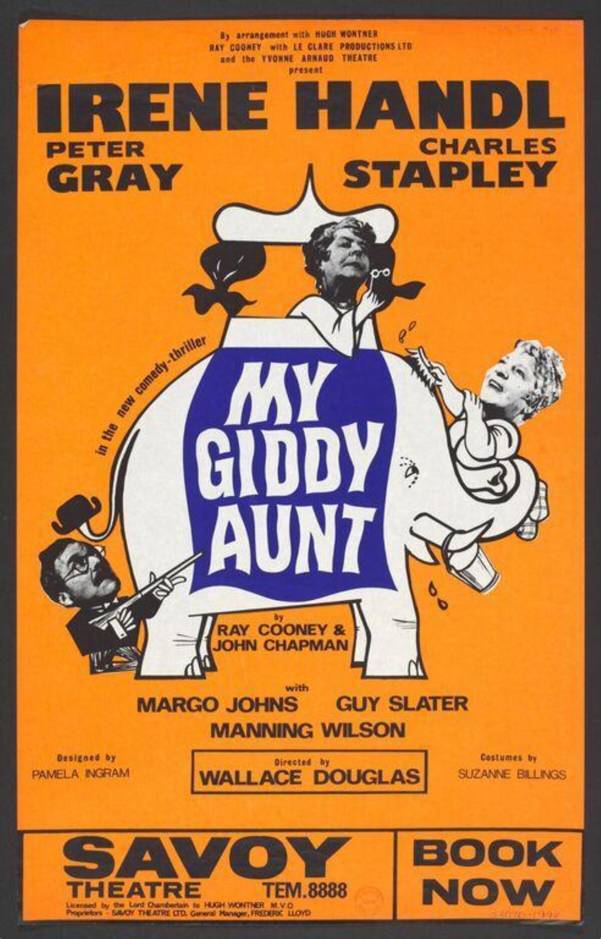 My Giddy Aunt Theater Poster