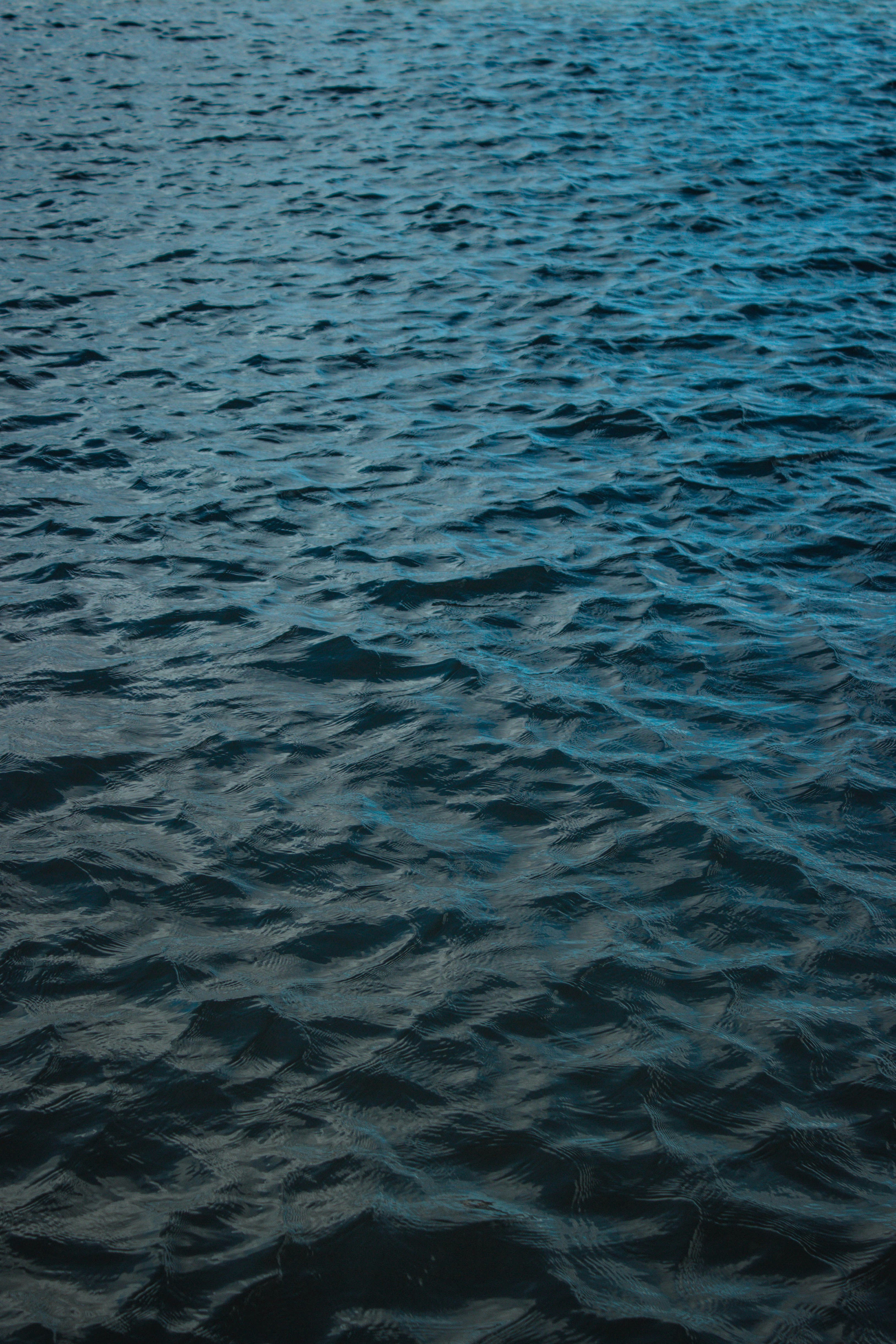 Rippled Blue Water Surface