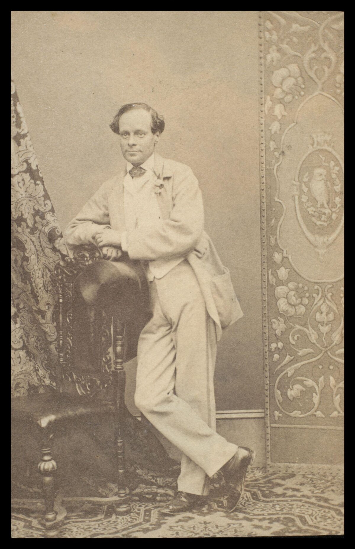 Victorian Man Studio Portrait