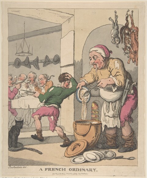 A French Ordinary Caricature