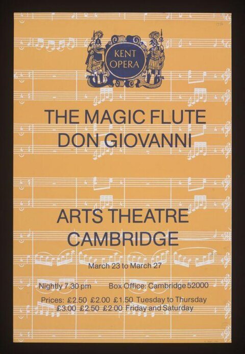 Kent Opera Performance Poster