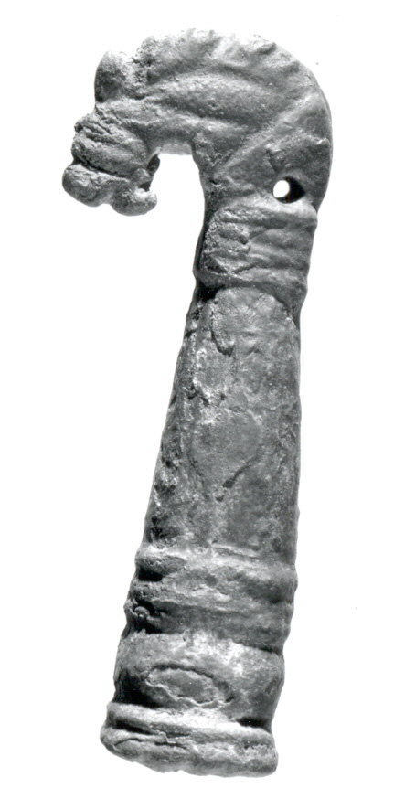 Ancient Horse Head Hammer Amulet