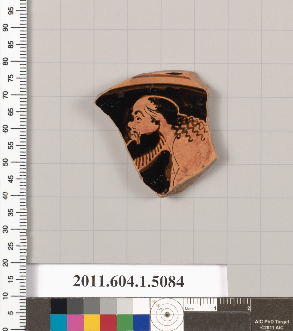Ancient Black-figure Pottery Fragment