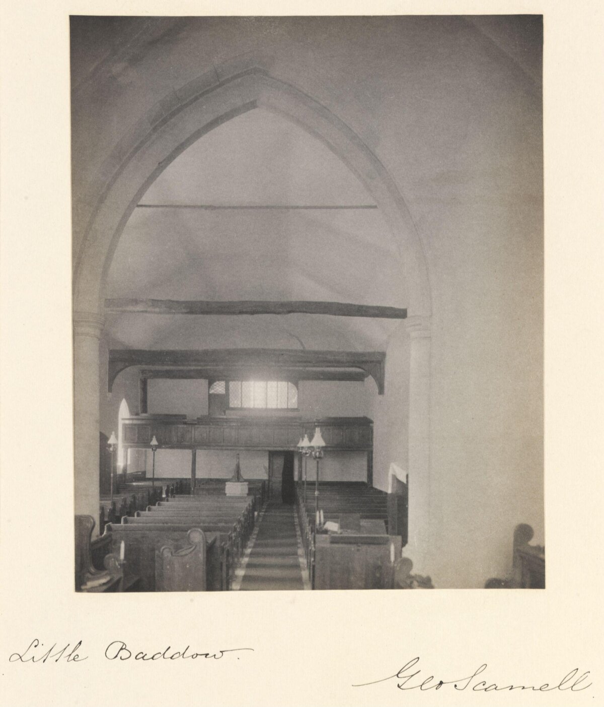 Little Baddow Church Interior