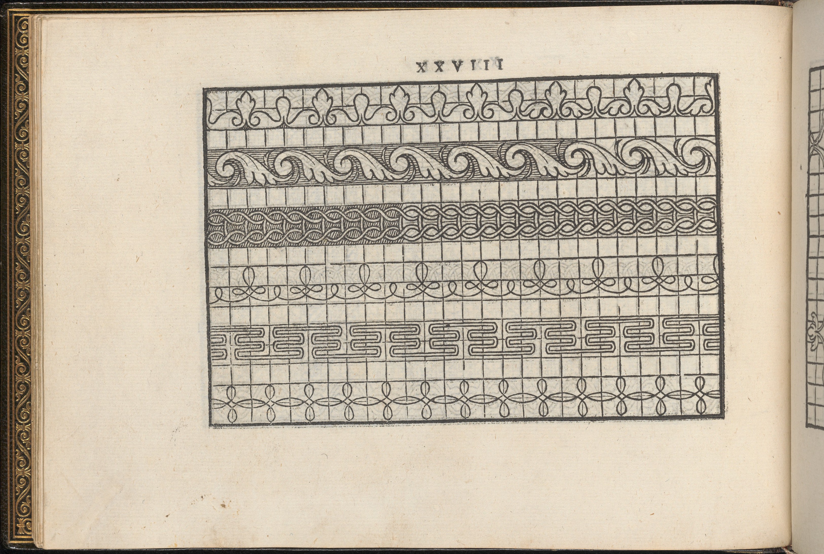 Antique Ornament Pattern Design Sheet