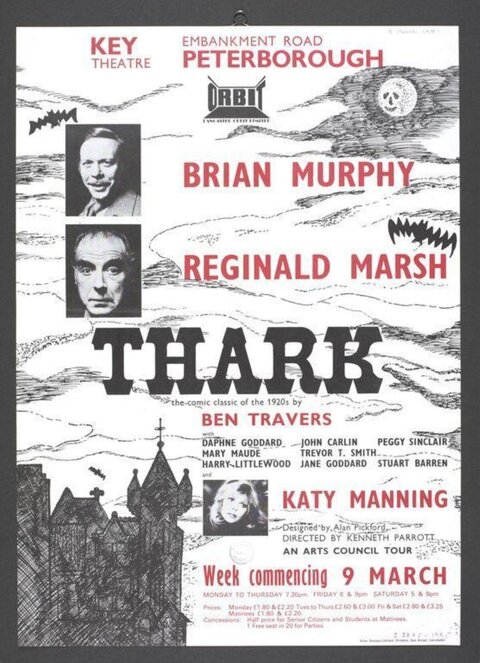 Vintage Thark Play Theatre Poster