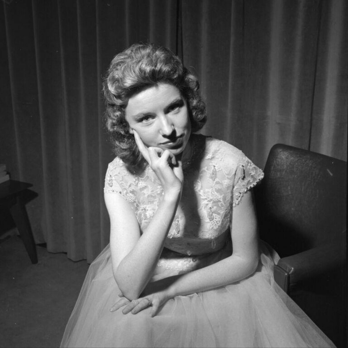 Portrait of Seated Young Woman