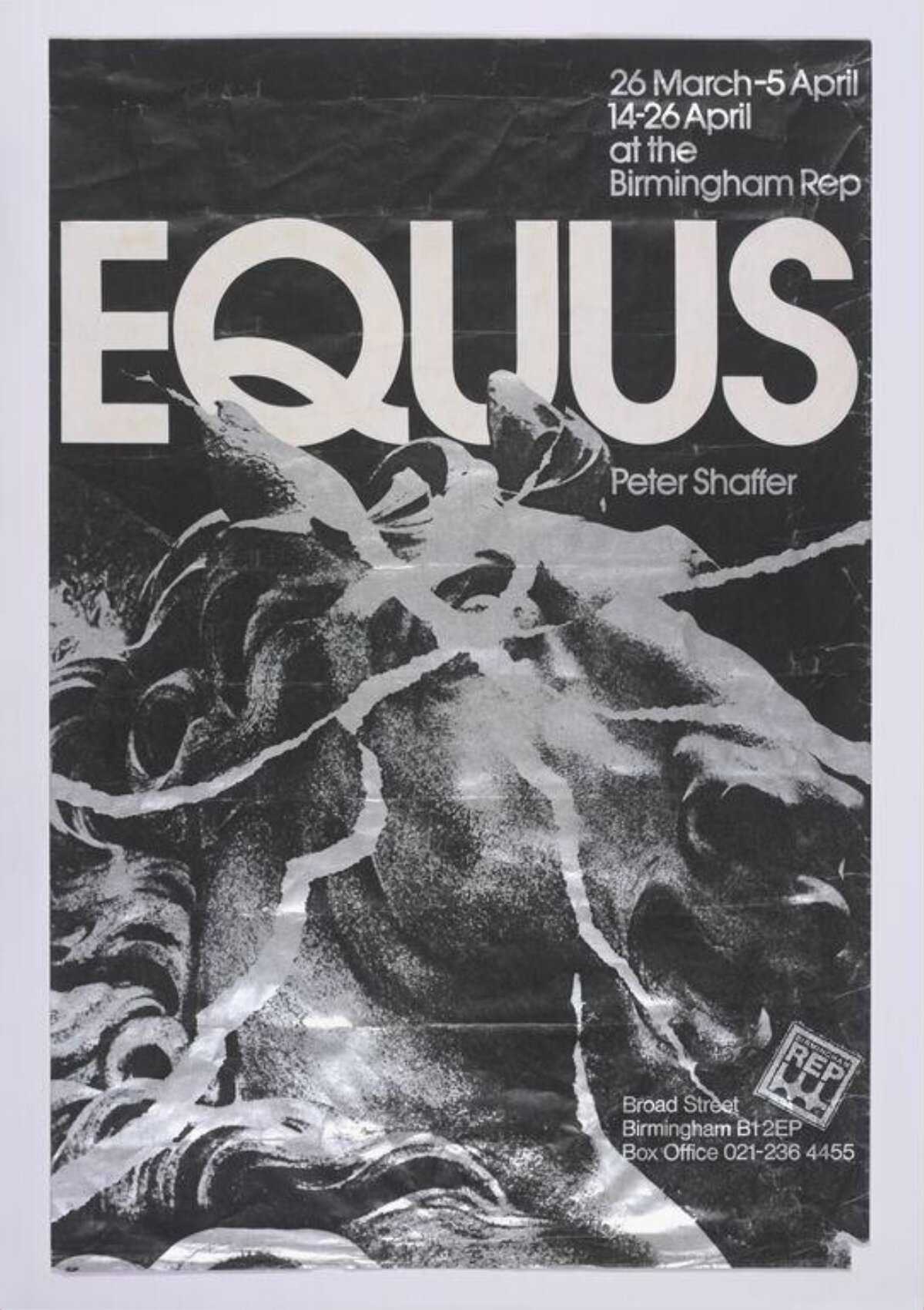 Equus Play Theater Poster