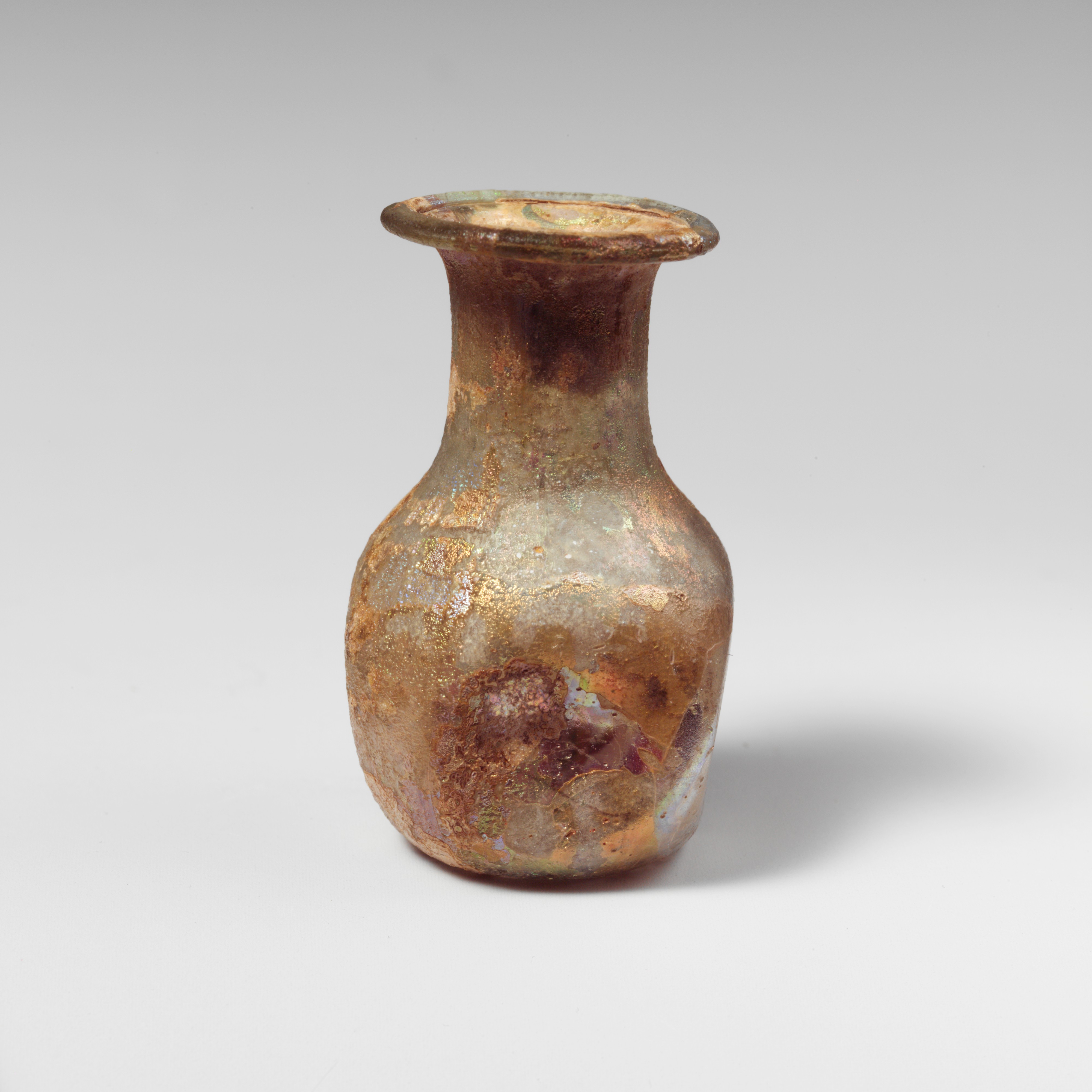 Ancient Iridescent Glass Vase