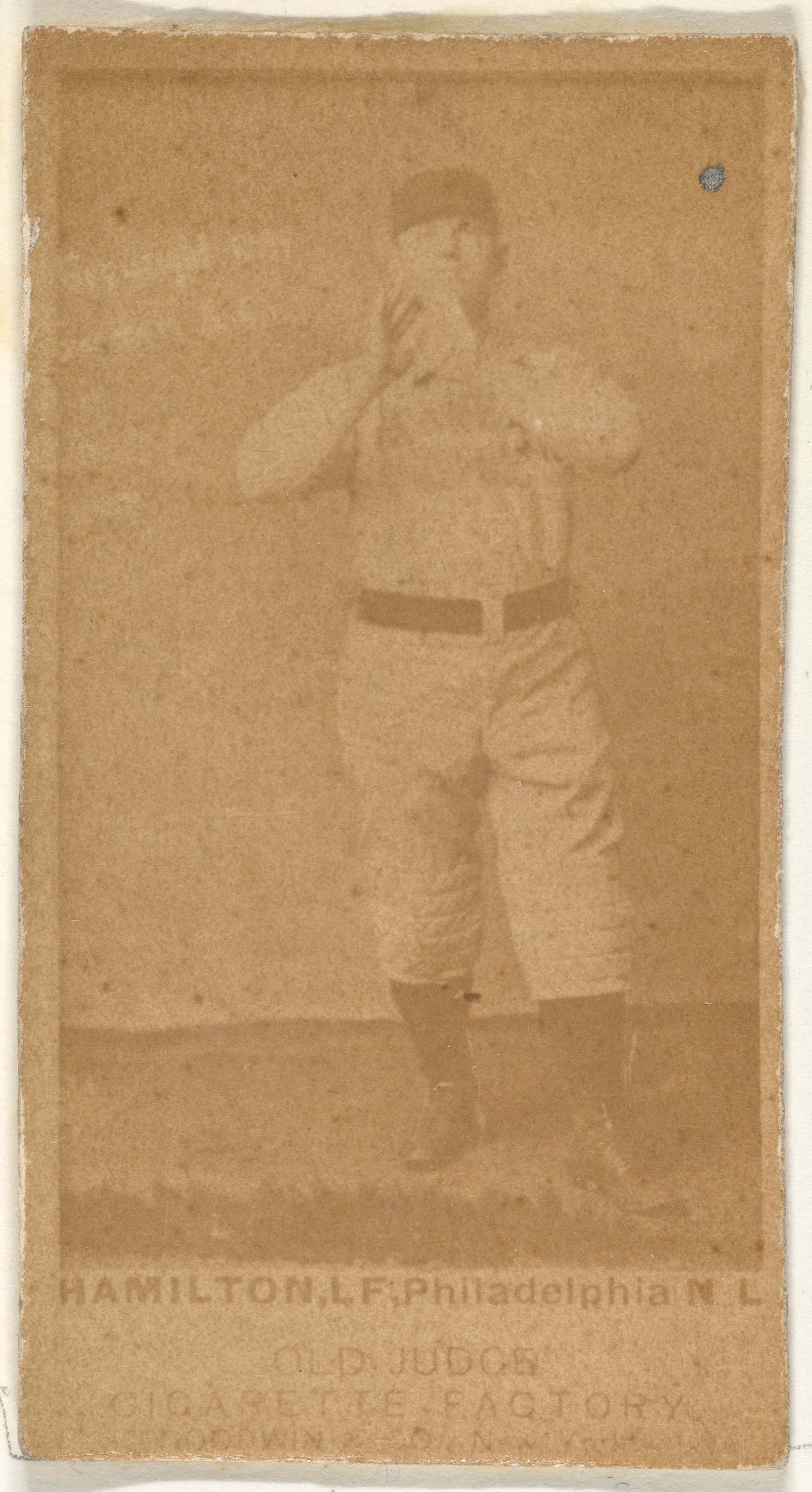19th Century Baseball Cigarette Card