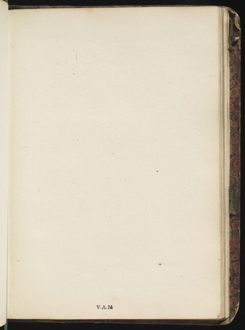 Old Blank Book Page