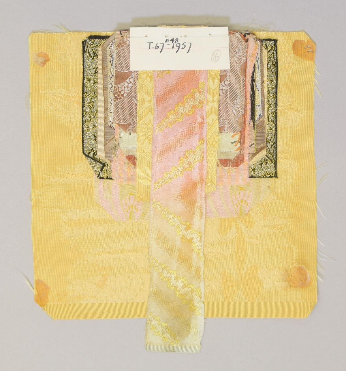 Archived Vintage Textile Swatch Card