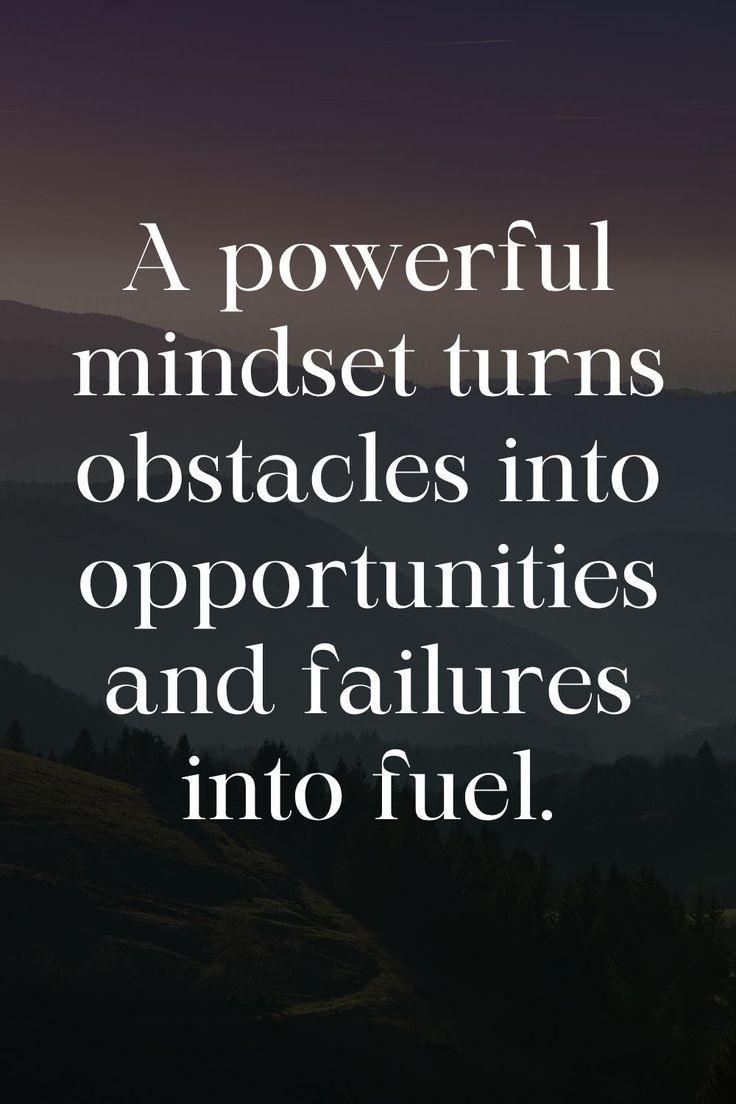 Powerful Mindset Motivational Quote
