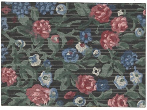 Vintage Floral Textile Pattern