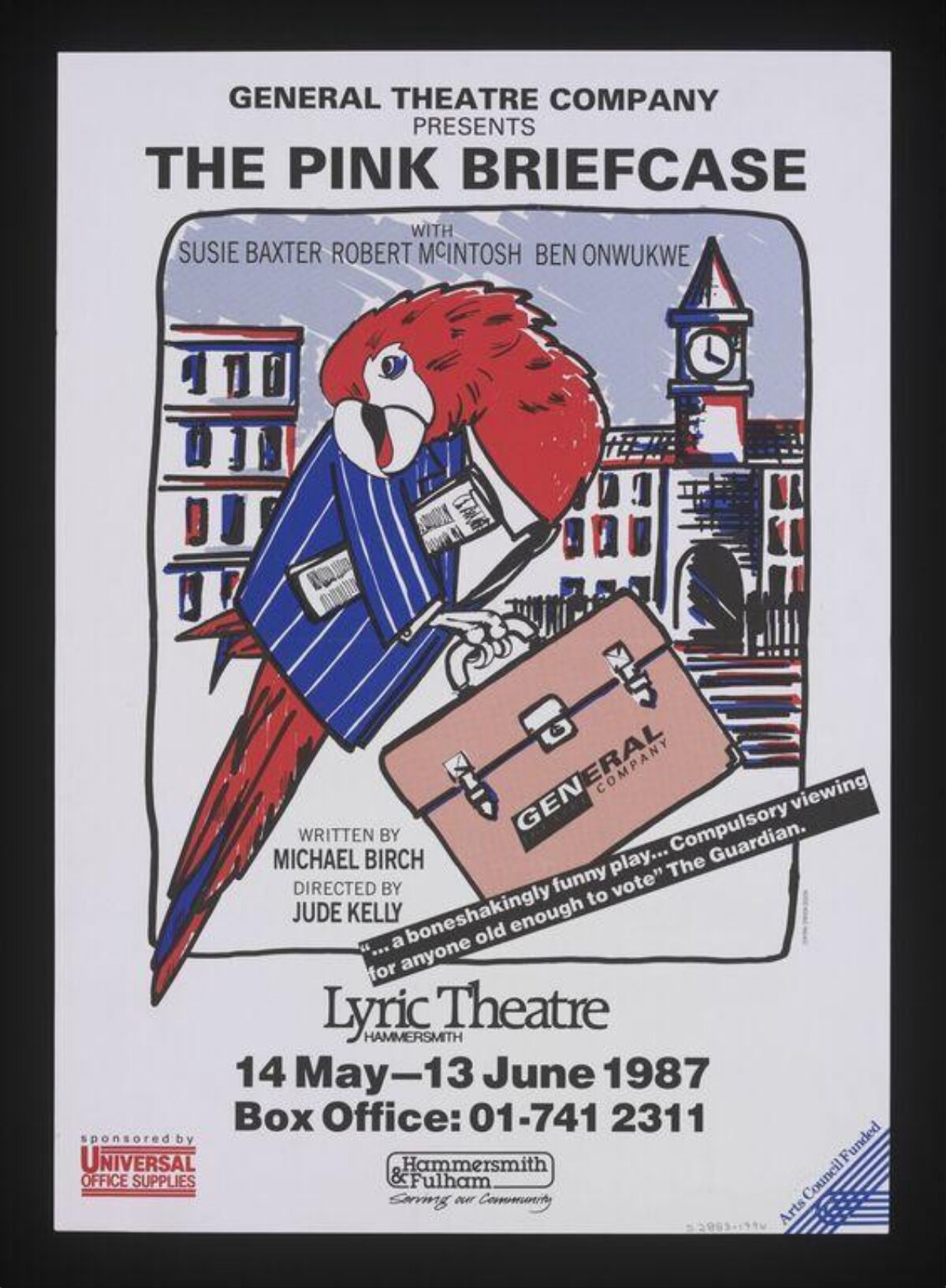 The Pink Briefcase Play Poster