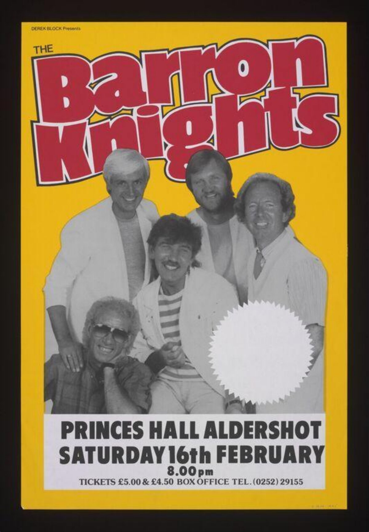 The Barron Knights Concert Poster