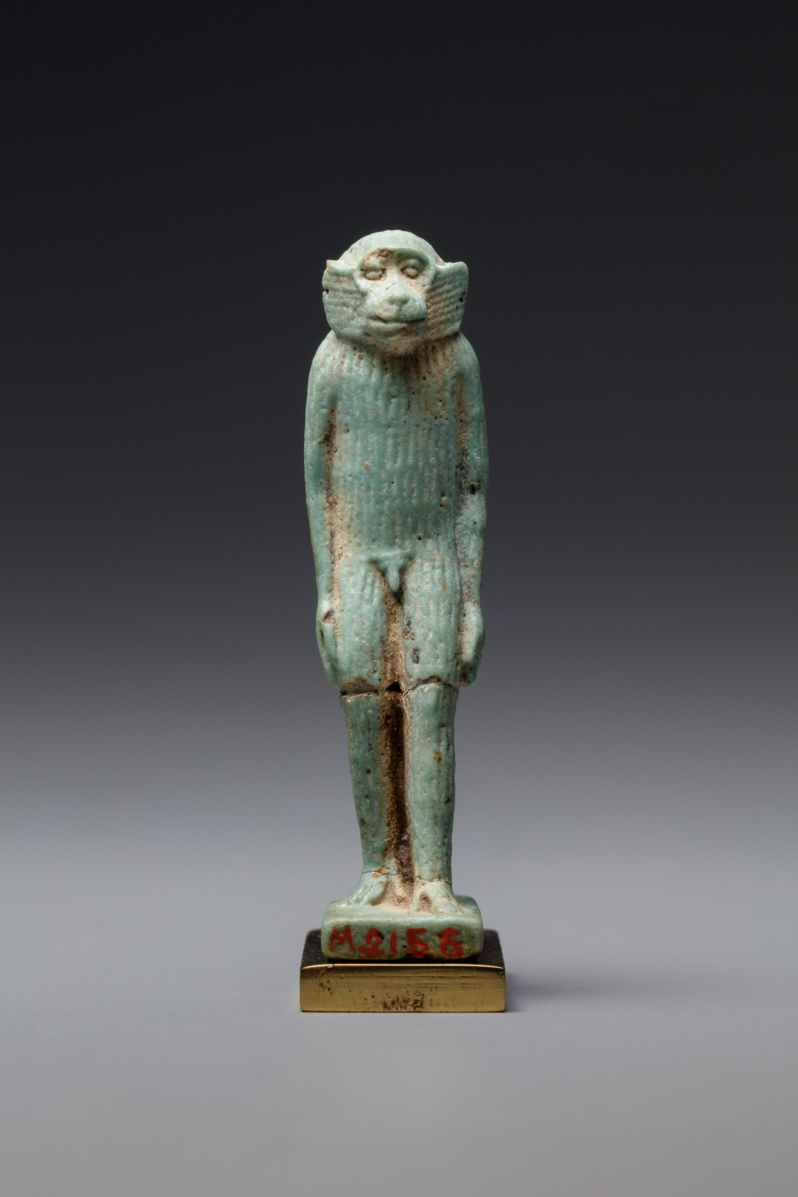 Ancient Egyptian Baboon-Headed Figurine